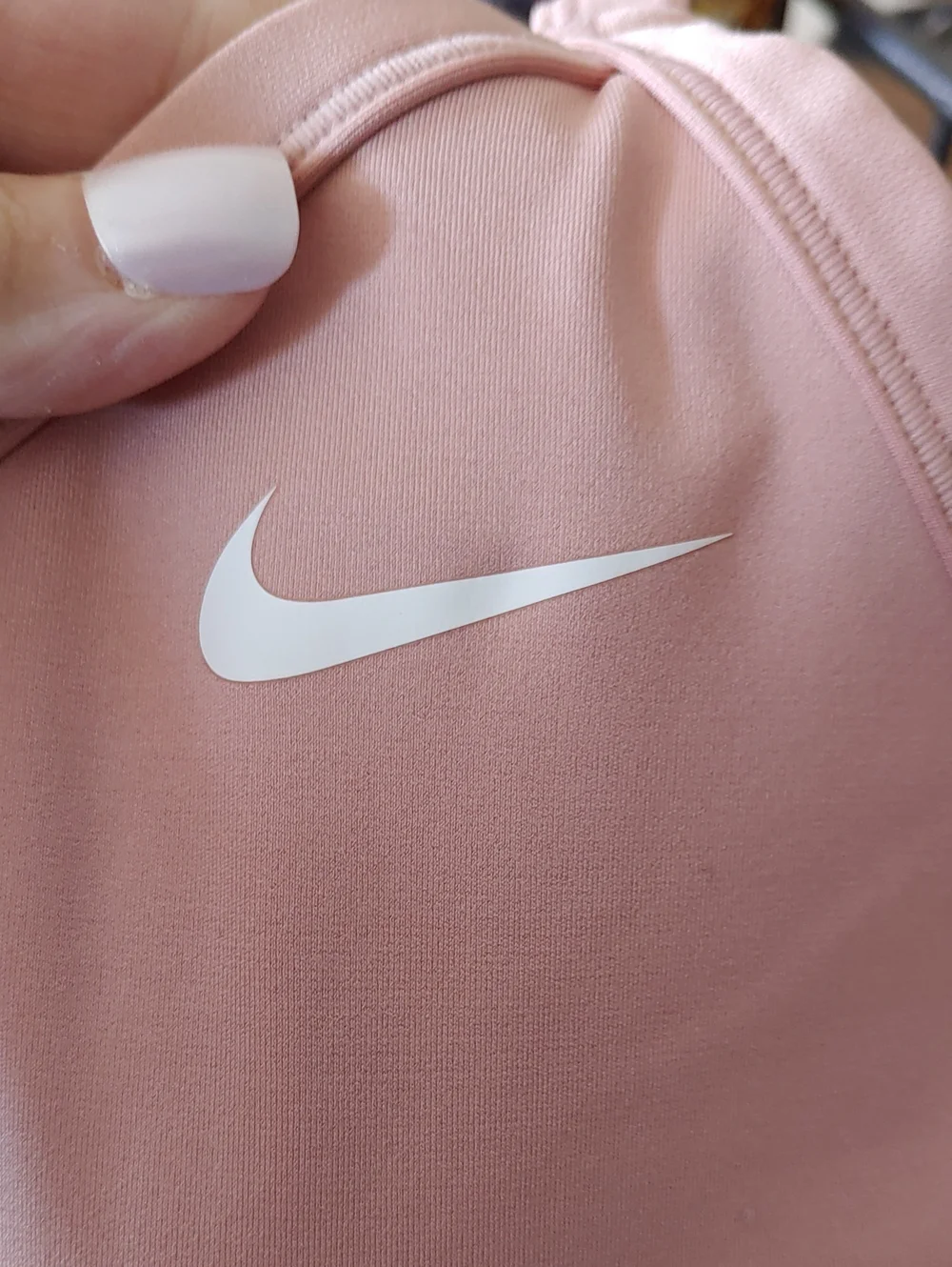 Like New Nike 3X Dri-fit Blush Pink Vented Padded Sexy Sports Bra